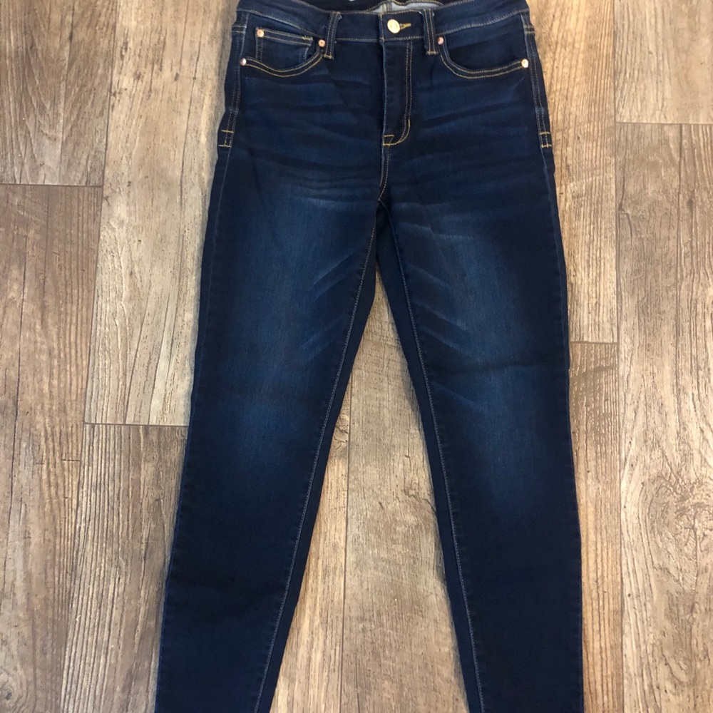 Celebrity pink the rider dark skinny jeans